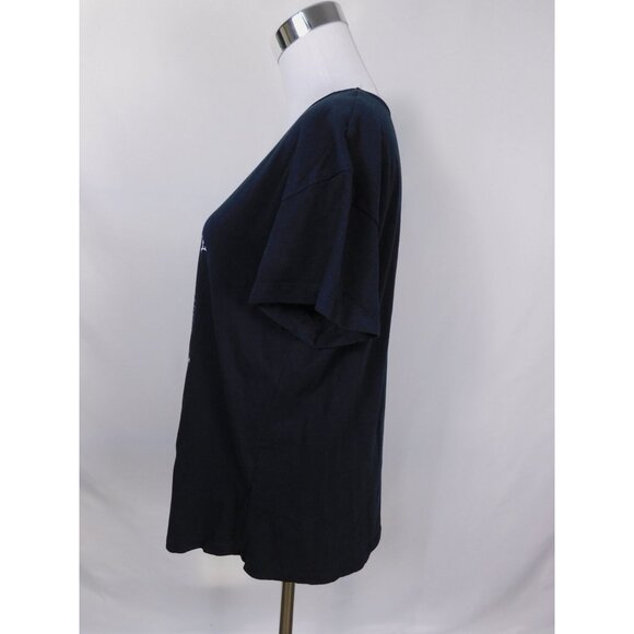 Mia Luce Its Our Destiny Dream Graphic Tee Loungewear Top Black L - Picture 8 of 10